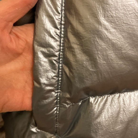 Noize Women's Shiny Gray/SilverPuffer Jacket - Picture 3 of 13